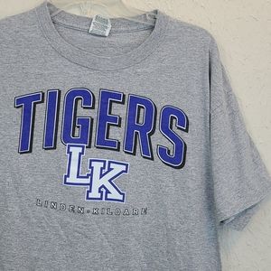 🩶 3/$6 Tigers linden-kildare grey t-shirt L